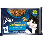 Felix Sensations Seleção de Peixes saquetas em galeia – Pack 4, , large image number null